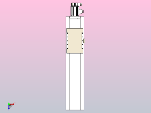 滚珠丝杠直线轴带导轨全封闭TPA-HCR-220D-3210C-L650-M-C-P1K-N3俯视缩略图