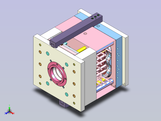 精美水果盘模具设计