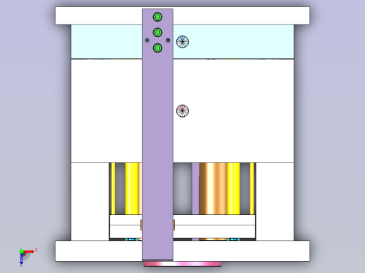 精美水果盘模具设计俯视缩略图