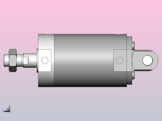 气缸CG1DN100-75右视缩略图