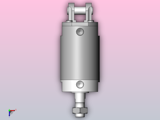 气缸CG1DN100-75俯视缩略图
