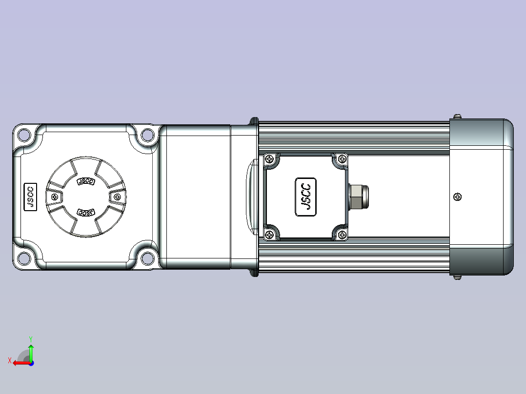 JSCC精研电机 s1500rt-U后视图