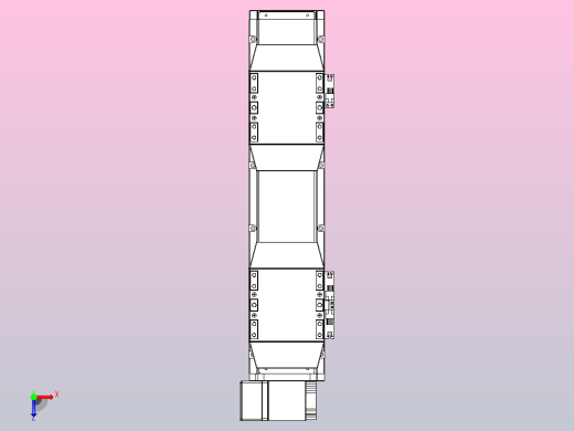 皮带直线轴双滑块型TPA-GCBS-120-P70-L50-LP-M20-N3俯视缩略图
