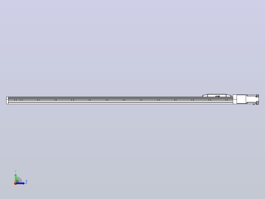 滚珠丝杠直线轴内置导轨TPA-GCR-170-2510C-L1700-M-M75-N3左视缩略图