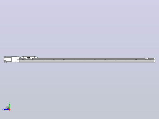 滚珠丝杠直线轴内置导轨TPA-GCR-170-2510C-L1700-M-M75-N3右视缩略图