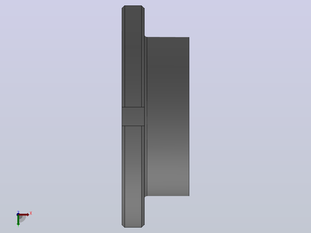 DSG07 罐顶视镜[DSG07-DN80]后视图