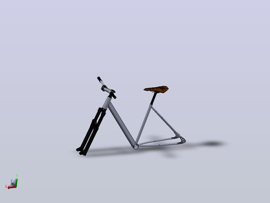 电动自行车（E-cycle）主视图