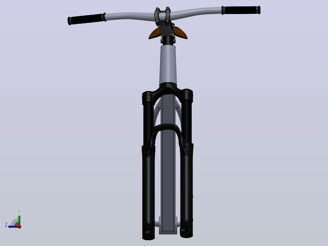 电动自行车（E-cycle）右视图