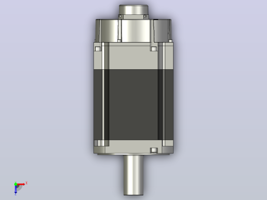 带制动器的交流伺服电机HF-JP11K1M4B_A三菱电机俯视缩略图