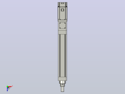 MTE63-250-P10-D-M750W-A-S3 MTE63电动缸 最大负载300kg 最大推力2560N 750W电机直接安装俯视缩略图