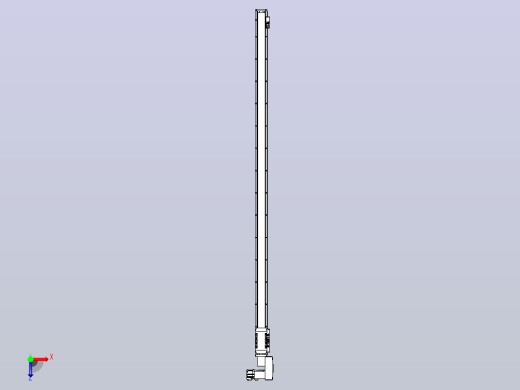 机器人皮带驱动直线轴TPA-GCB-50-P42-L1400-QR-M10-N3俯视缩略图