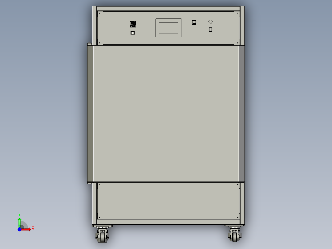 800高压脱泡机.STEP前视图