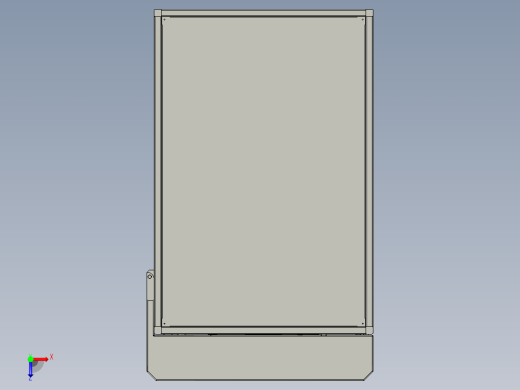 800高压脱泡机.STEP俯视缩略图