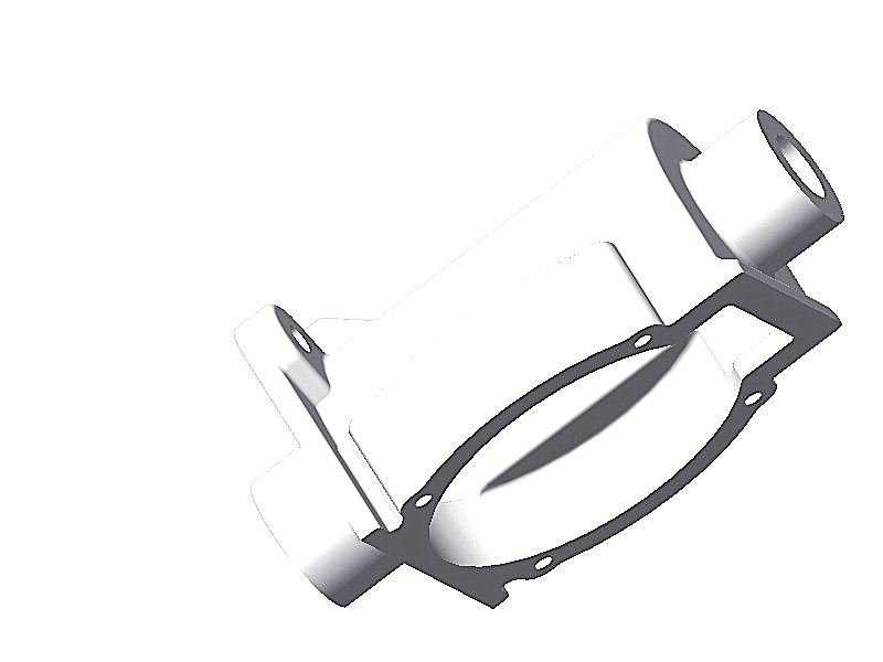 输送机底座3D模型（2）