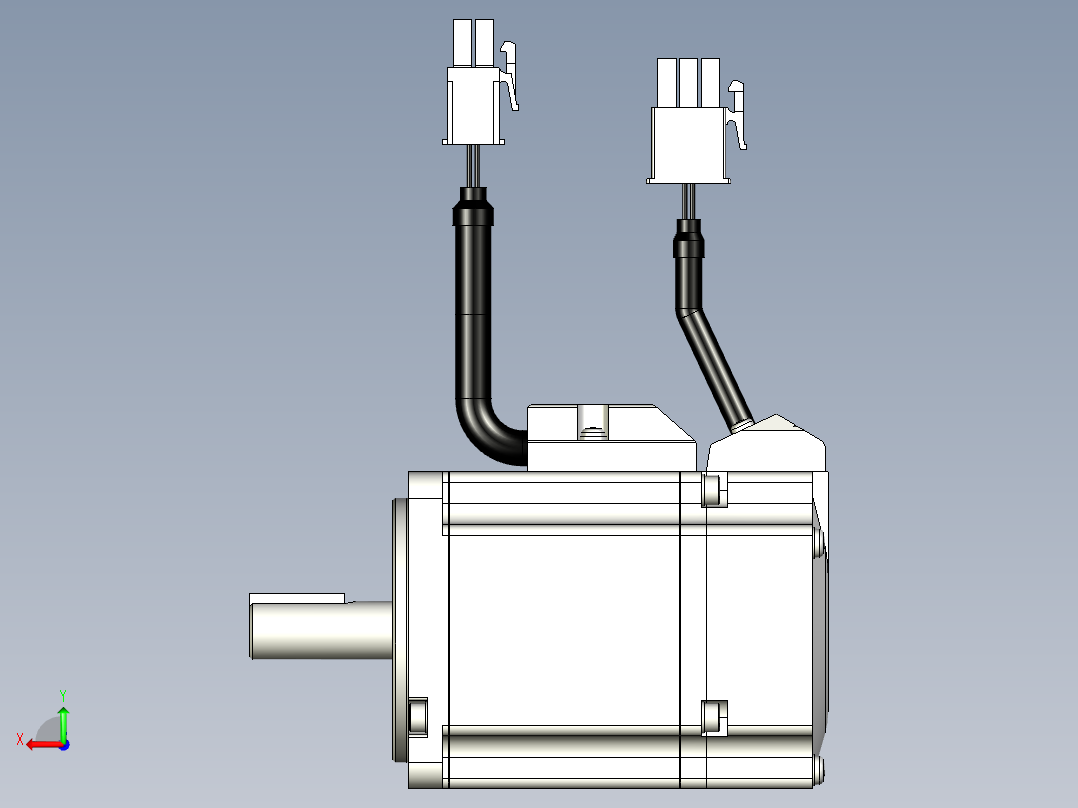 松下电机-MATSUSHITA_MSMF022L1U2后视图