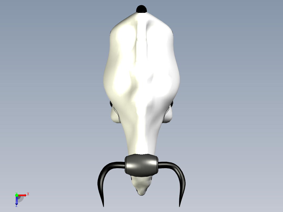 牛牛模型俯视图