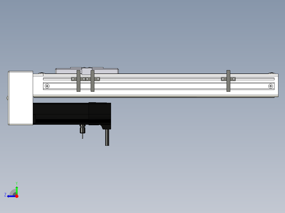 Toyo东佑达直线模组-ETH6-250-BM+煞車-M5右视图