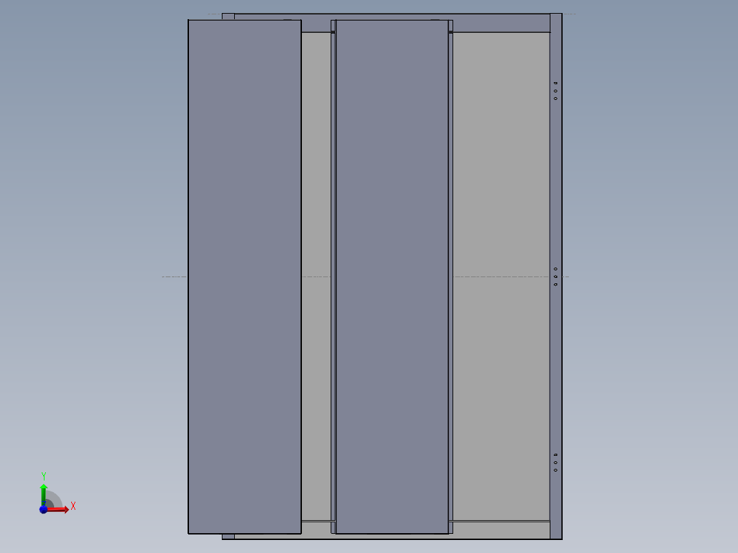 1700X1100X500柜子-2前视图