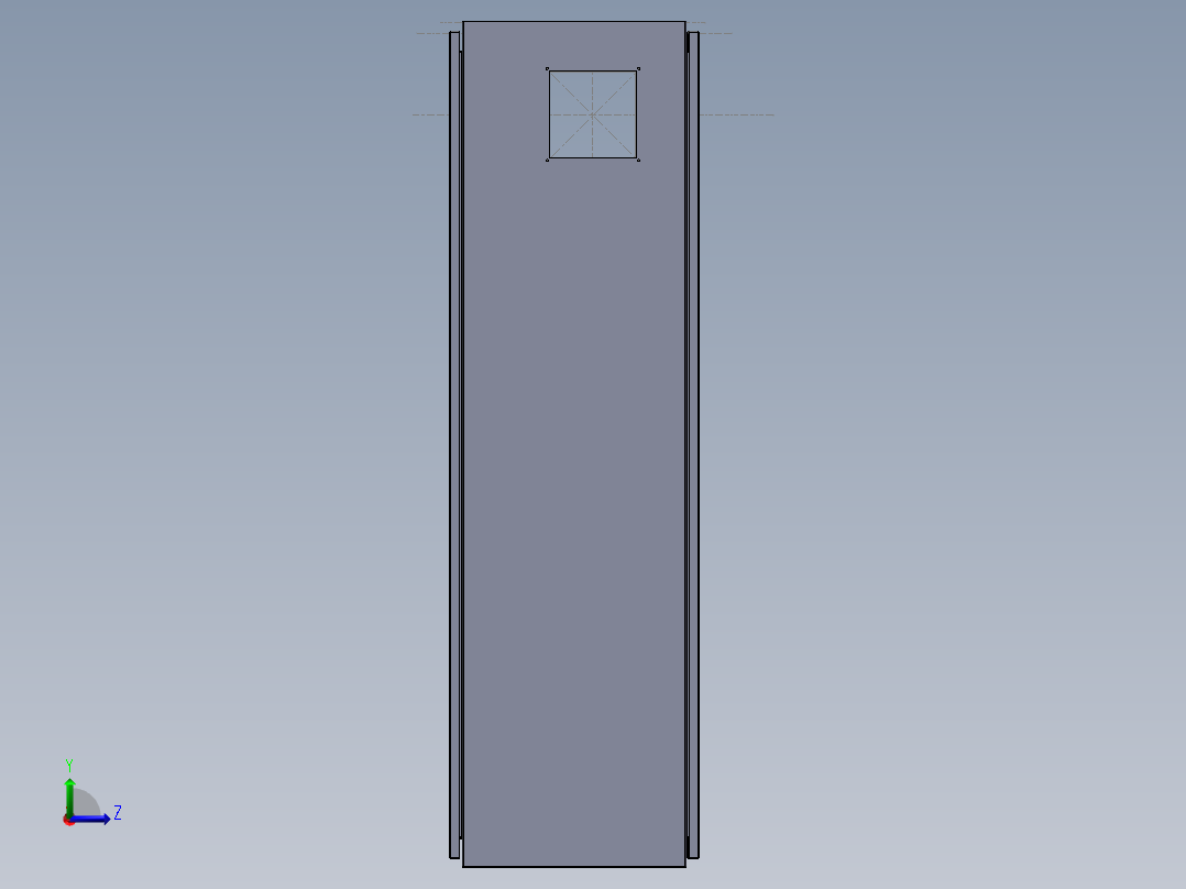 1700X1100X500柜子-2左视图