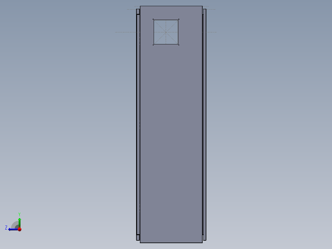 1700X1100X500柜子-2右视图