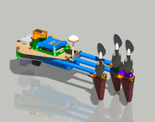 B02-660mm三轴旋翼无人机模型缩略图