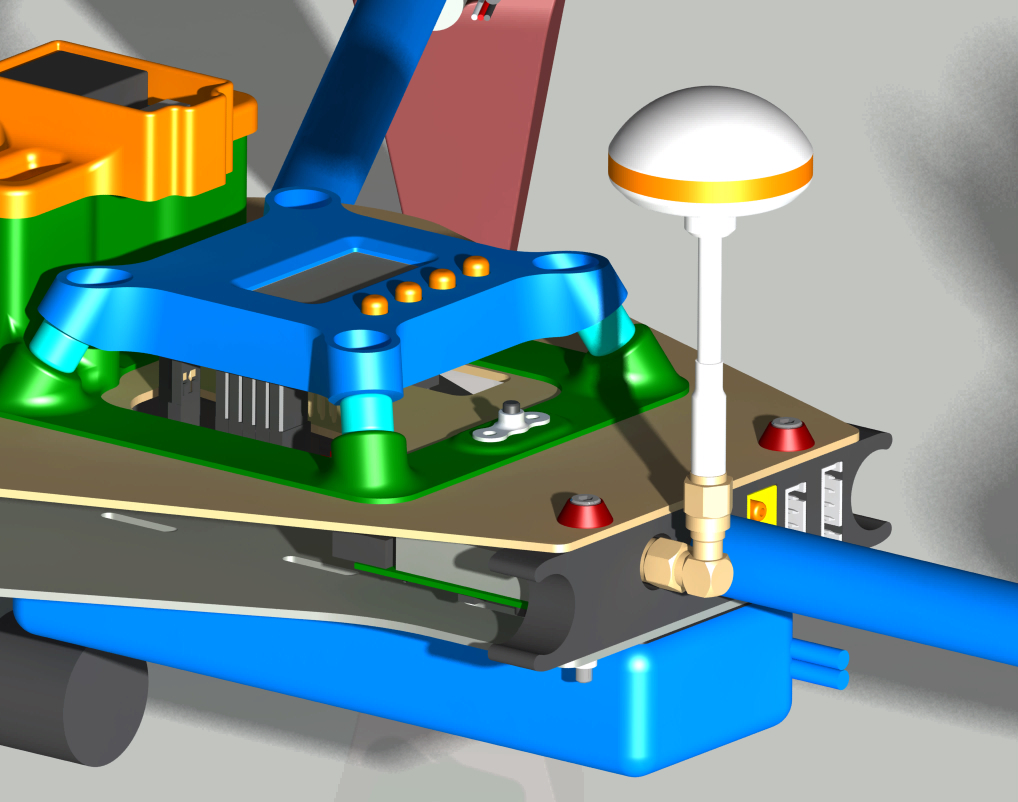 B02-660mm三轴旋翼无人机模型