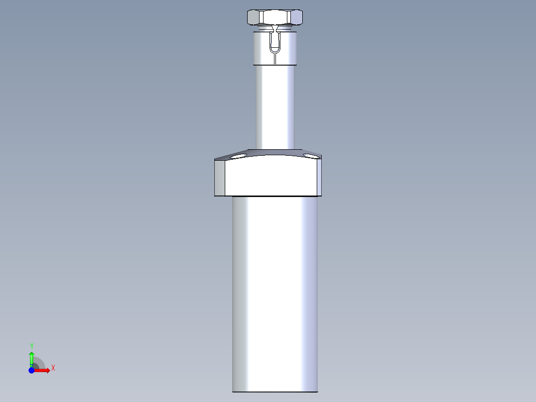 KOSMEKLHA0550-SR-Q40多系列多零件图纸模型前视图