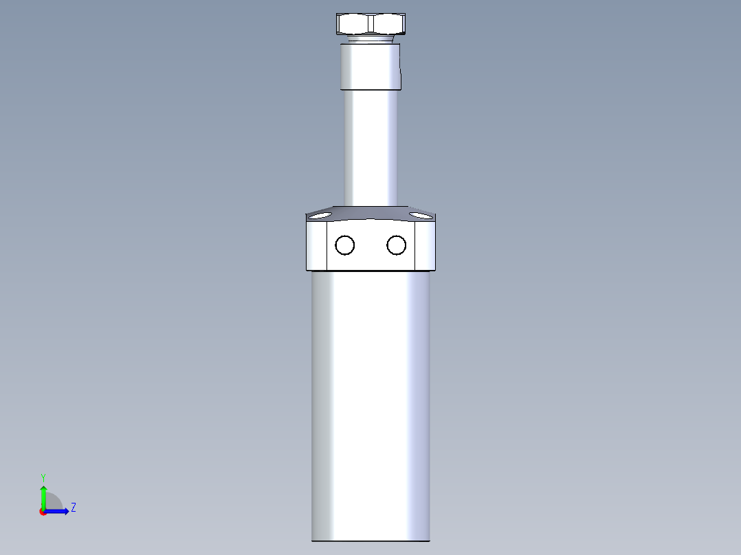 KOSMEKLHA0550-SR-Q40多系列多零件图纸模型左视图