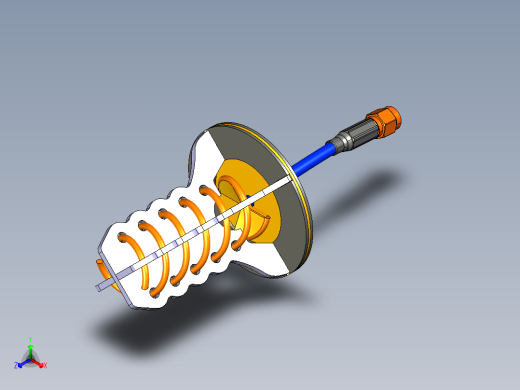 5.8 GHz双螺旋天线