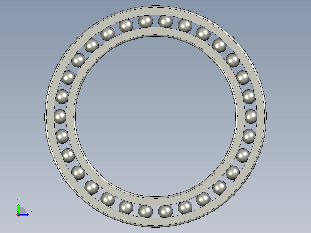 深沟球轴承61926左视图
