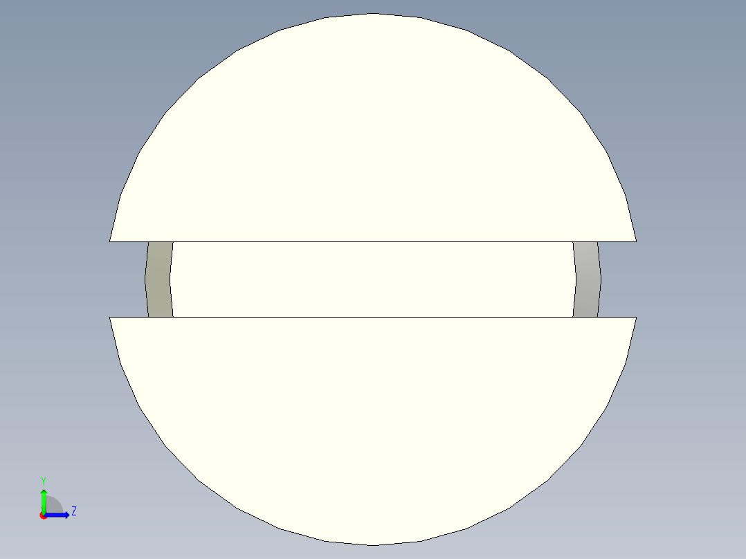 沉头螺钉-Screw_-M12-L70_22-14-2x2-45_-Countersunk_head左视图