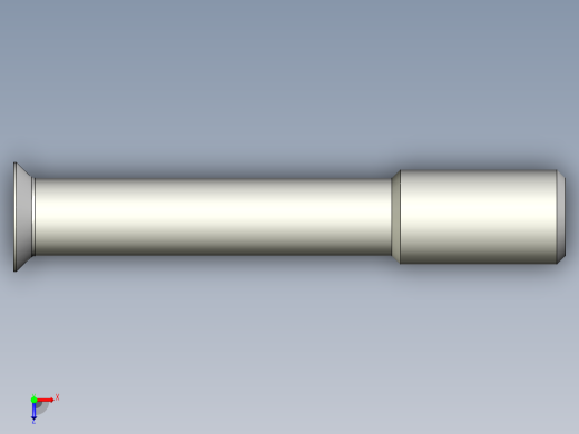 沉头螺钉-Screw_-M12-L70_22-14-2x2-45_-Countersunk_head俯视缩略图