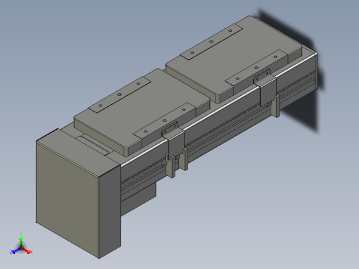 直线模组LHC14-S150-D设计图纸