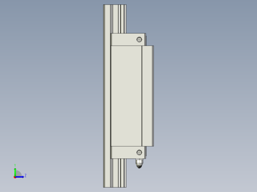 银泰PMI-SME45-LSA.igs左视缩略图
