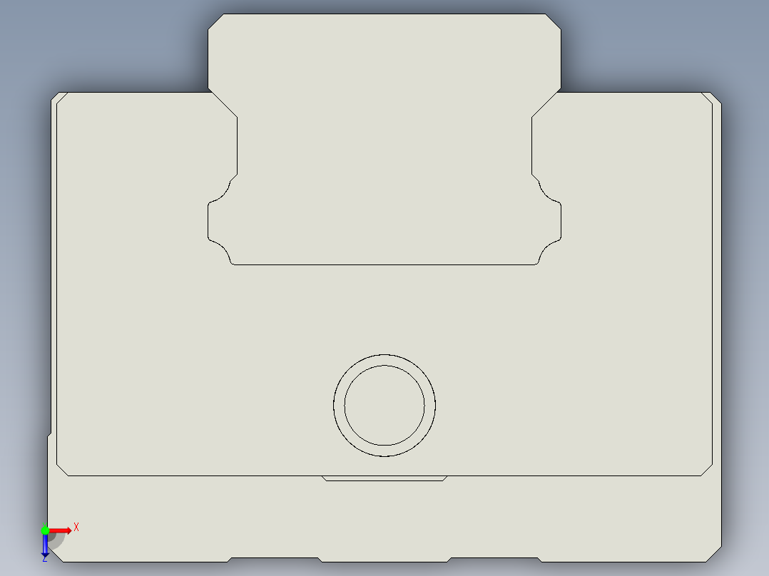 银泰PMI-SME45-LSA.igs俯视图