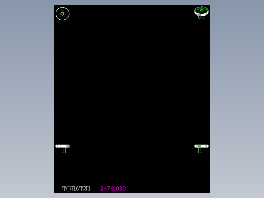 把手2478-2D多系列多零件图纸模型