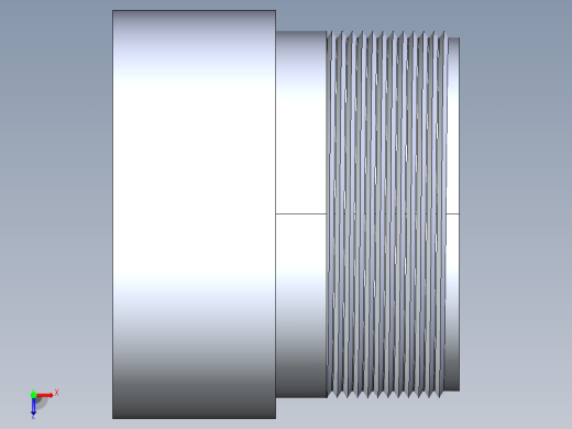 船舶管路系统S20_SeaDrainPLUS_MaleAdapter-SxMPT_37E268704_4in Sea Drain Plus - Male Thread Adapter - SxMPT俯视缩略图