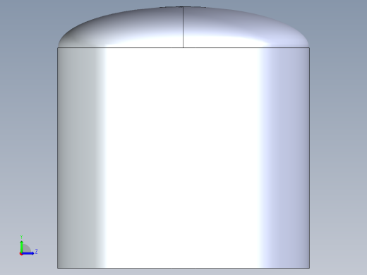 聚氯乙烯配件20-Sch80_Cap_FPT_848-003 _0.375in左视缩略图