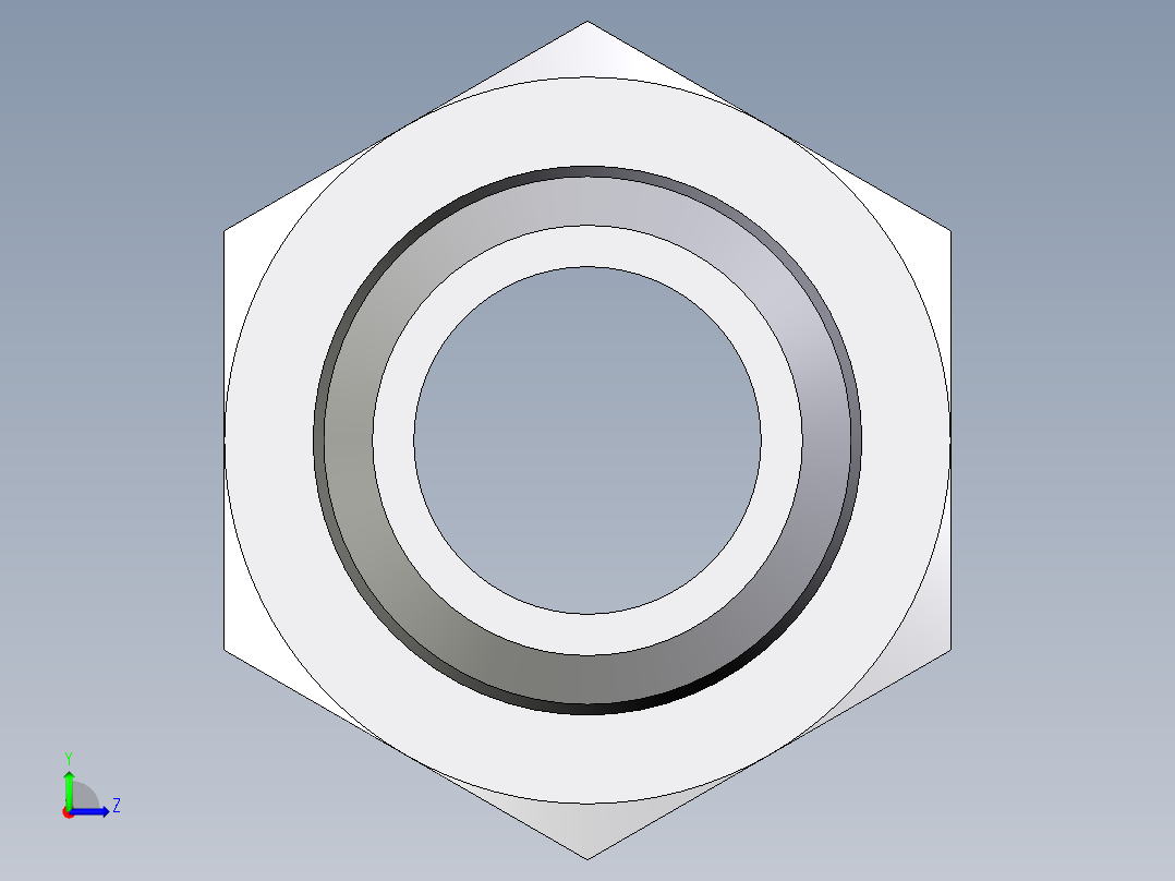 卡套式工业通用硬管接头EO_Male_Stud_connector_GE35L1NPT71X左视图