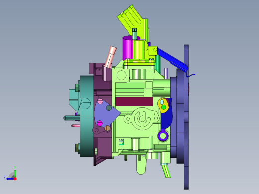 航空部件汽化器右视缩略图
