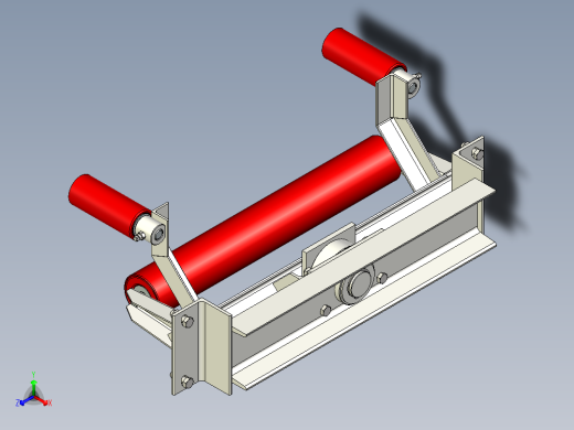 TD75型带式输送机平行上调心托辊组 TD1C5