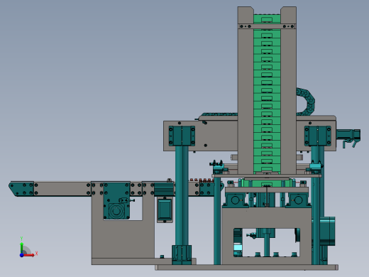 料盘自动上下料机构前视缩略图