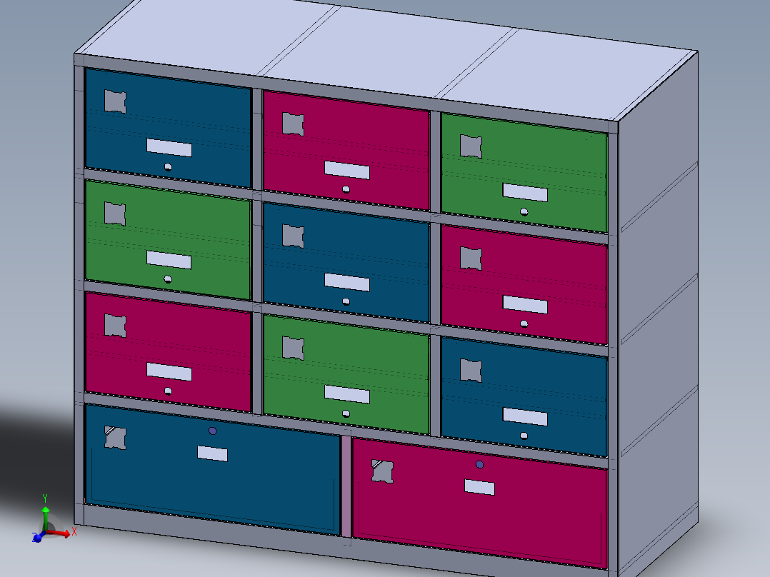 上9门下2抽储物柜