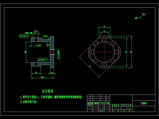 P137-轴套8孔装配图缩略图