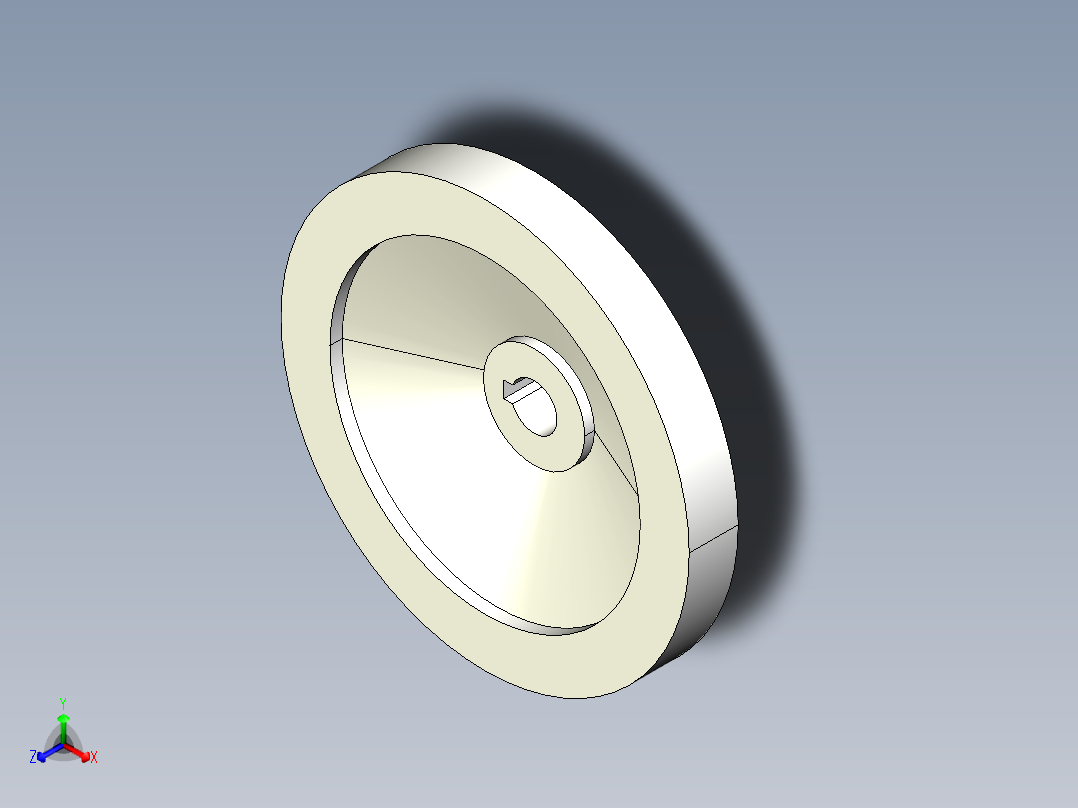 鋁合金手輪(無把手)2460-3D多系列多零件图纸模型正等轴测图