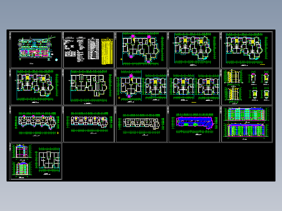 某住宅楼建筑图纸