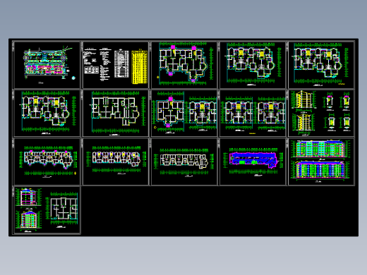 某住宅楼建筑图纸