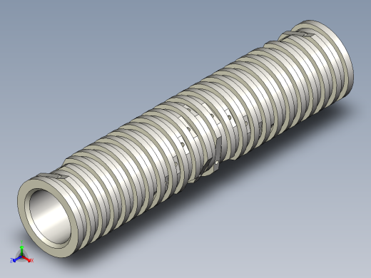 塑料瓶粉碎机正等轴测缩略图