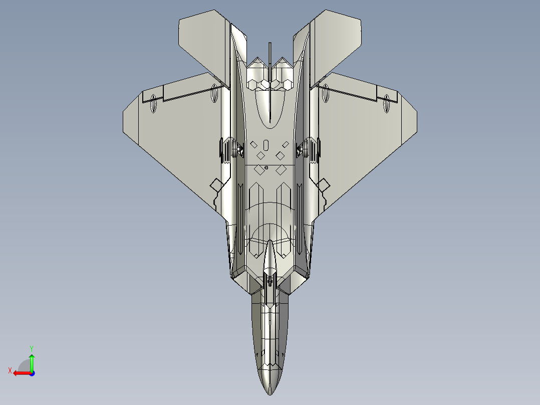 K-50战斗机后视图