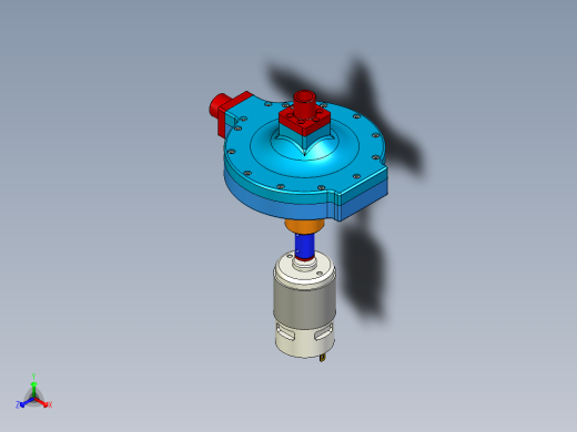 泵、水泵(157)正等轴测缩略图